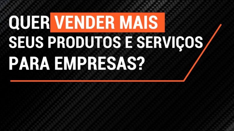 “Quer Vender Mais Seus Produtos e Serviços para Empresas? | Reginaldo P. Borges | Venda Sem Limites”